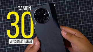 TECNO CAMON 30 4G│UNBOXING en ESPAÑOL│Con audífonos INALÁMBRICOS de REGALO [upl. by Nauht]