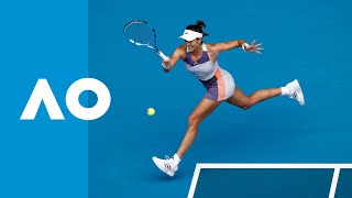 Garbiñe Muguruza vs Ajla Tomljanovic  Match Highlights R2  Australian Open 2020 [upl. by Siriso]