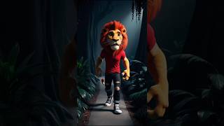 Leo Adventure Travel  short leo lion cartoon animation story share rain adventure viral [upl. by Ardnuat]