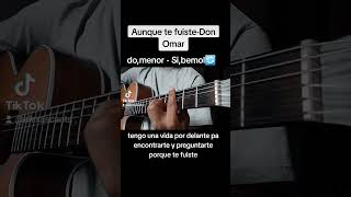 Vuelve  Don Omar acordesdeguitarra reguetonromantico viejaescuela cover acordes [upl. by Gonyea]