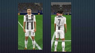 Juventus new kit 1819 and logo in dream league soccer 18link below in description [upl. by Senoj]