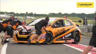 SNETTERTON HIGHLIGHTS  BTCC 2016 [upl. by Jory395]