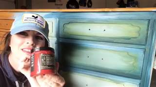 Dresser Makeover Using DIY Paint From Debis Design Diary [upl. by Slaby]