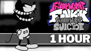 SMILE  FNF 1 HOUR Songs FNF Mod Music OST Vs Sunday Night Suicide Mouse Friday Night Funkin [upl. by Grimbal148]