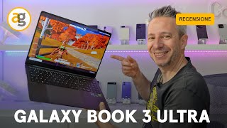 Recensione SAMSUNG GALAXY BOOK 3 ULTRA [upl. by Mishaan]