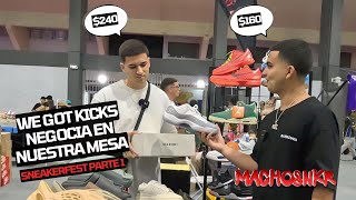 NEGOCIANDO CON WE GOT KICKS  VENDIENDO EN EL SNEAKERFESTPR DÍA1 [upl. by Koch804]