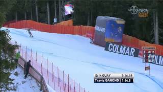 Ganong 19th Saslong Downhill  US Ski Team [upl. by Hawger]