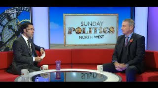 Paul O’Brien on Sunday Politics – Insourcing Debate 8 November 2015 [upl. by Ecnatsnoc]