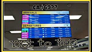 Cheap flight Abbotsford to Edmonton  Pinoy in Canada  Flair Airlines [upl. by Aretahs487]