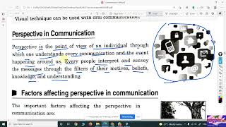 Perspective of Communication [upl. by Korey]