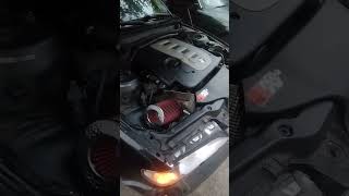 Bmw e46 330d 204 stage 3 TURBOSYSTEMS Intake 100mm KampN sound [upl. by Anelrats]