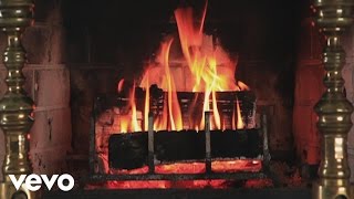 Band of Merrymakers  O Holy Night Yule Log Video [upl. by Attenweiler]