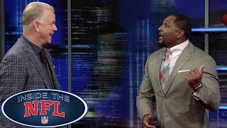 Ray Lewis Breaks Down What is a Clean Hit  Inside the NFL [upl. by Rudman]