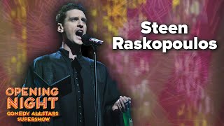 Steen Raskopoulos  2015 Melbourne Comedy Festival Opening Night Comedy Allstars Supershow [upl. by Mattie]