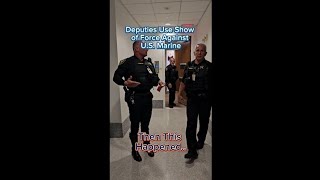 Cops Try Bully US Marine at Broward County Courthouse — Never Mess with a Devil Dog police court [upl. by Lorn887]