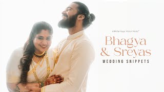 Snippets from the extravagant wedding of Bhagya and Shreyas  Suresh Gopi 4K Cinematic Wedding Film [upl. by Norvell808]