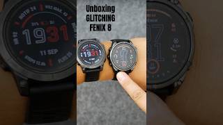 GARMIN FENIX 8 GLITCHING UNPACKING vs EPIX GEN 2 PRO 47mm [upl. by Lucho115]