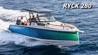 RYCK 280 Performance Test  McMichael Yacht Brokers [upl. by Inalawi]