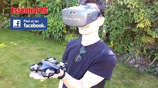 FIRST FPV Blade Inductrix 200 FPV and Quanum Cyclops FPV Goggles ESSENTIAL RC FLIGHT TEST [upl. by Sivie]