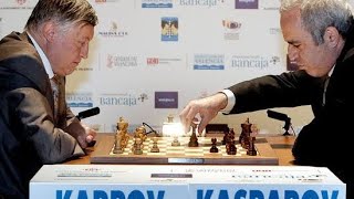 Garry Kasparov Vs Anatoly Karpov  World Championship Match 1985 [upl. by Bremser]