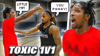 The Two Most TOXIC Hoopers on the INTERNET Finally 1v1Regjon vs Left Hand Dom [upl. by Mcneely]