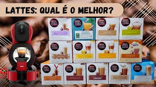 Provando TODAS as CÃPSULAS de LATTES da Dolce Gusto [upl. by Apps]