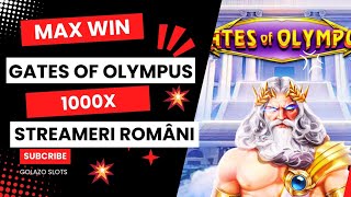 💥1000X 💥MAX WIN la Sugar Rush si Gates of Olympus💥 aparate pacanele [upl. by Samella]