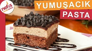 YUMUŞACIK KOLAY PASTA 🍫 ÇİKOLATALI BORCAM PASTASI 😋 [upl. by Clougher920]