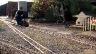 Chaloner 5quot Gauge live steam loco garden railway [upl. by Acinoj]