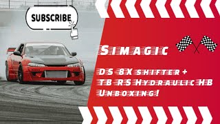 Simagic DS8X Shifter  TBRS Hydraulic Hand Brake Unboxing [upl. by Pacificia]