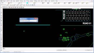 12d Model CAD  Points Chainage Offset [upl. by Shields]