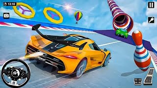 Crazy Mega Ramp GT Stunt Car Races 3D  Impossible Tracks Car Stunt Racing  Android GamePlay [upl. by D'Arcy819]