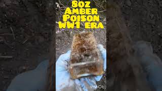 WW1 Poison Bottle found Bottle Digging [upl. by Assilrac]