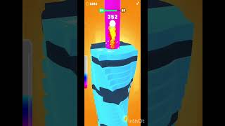 Drop stack ball game level 95 gaming gamer games gameplay gaming shortvideo [upl. by Ailbert26]