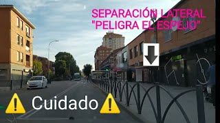 🎓 SUSPENSO por separación lateral ⚠️ autoescuela examendeconducir manejar [upl. by Rosenquist91]