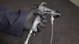 Stellair Air Spray Gun for Liquid Finishing [upl. by Hatnamas891]