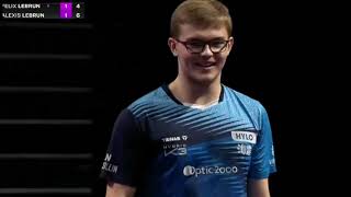 Felix vs Alexis Lebrun  WTT Champions Montpellier 2024 Semifinals Highlights [upl. by Ahsenom]