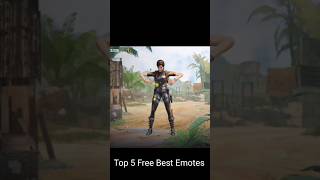 Top 5 All Time Best Free Emotes in COD Mobile  Call of Duty Mobile [upl. by Waldner]