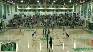 Thatcher vs Safford High School Girls Varsity Volleyball [upl. by Esilenna871]