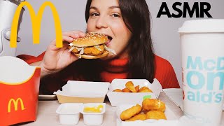 ASMR FRANÇAIS⎪MUKBANG MCDONALD’S 🍔🍟 Eating sounds Eating show [upl. by Hoag]