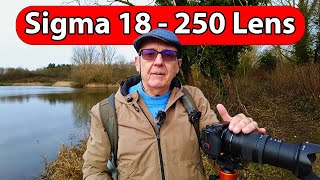 Sigma 18250 EFS Lens  Canon M6 Mark II Excellent [upl. by Idnew981]