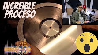 ¿Cómo se hacen los DISCOS de VINILO📀Grabación y Fabricación [upl. by Tatum]