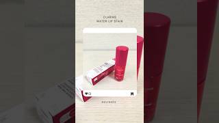 Unboxing clarins 💄WATER LIP STAIN  01 ROSE WATER lipstain lipstick 口紅 リップ liptint makeup [upl. by Frans]