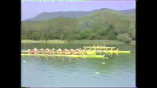 1992 Barcelona Olympics Rowing Mens 8 Final [upl. by Ayanaj957]