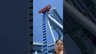 Does this Roller Coasters Drop scare you😳😱shortstrending youtubeshortsviralvideo rollercoaster [upl. by Fayth]