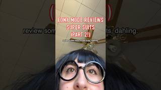 Edna Mode Reviews Marvel Super Suits ednamode incredibles disney marvel [upl. by Rusert364]