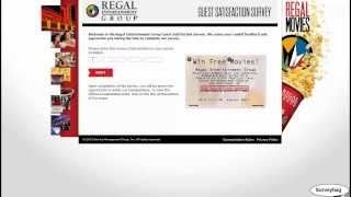 wwwtalktoregalcom Regal Entertainment Group survey video by Surveybag [upl. by Auohc]