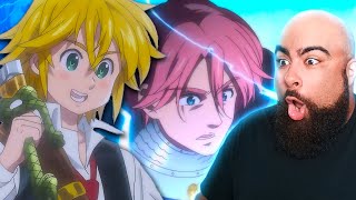 MELIODAS VS GILTHUNDER  Seven Deadly Sins Episode 3 Reaction [upl. by Ahtabat]