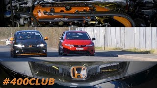 4109hp Boosted  Honda Civic Type R  FN2 [upl. by Ahsiam516]