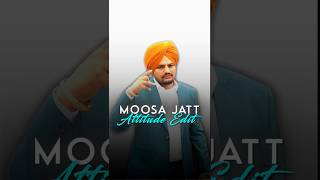 Moosa Jatt  4K Edit Status ðŸ—¿â¤ï¸â€ðŸ”¥ðŸ‘‘  ðŸŽµ Elven Dior  Nite sidhu moosajatt viral edit shorts fyp [upl. by Ymer]